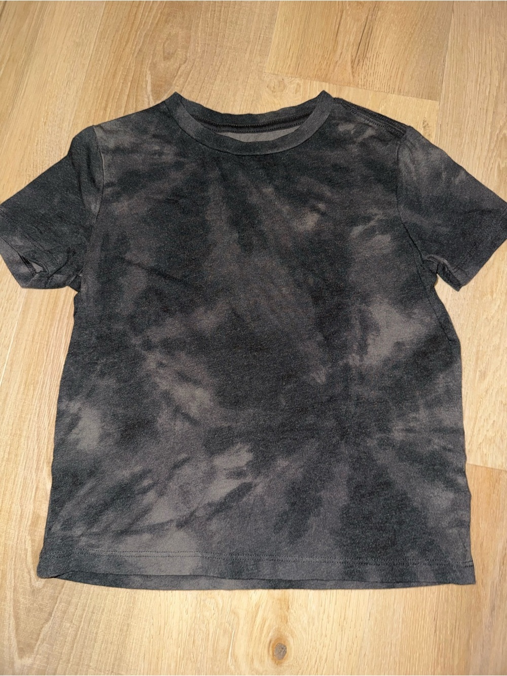 Kids' Short Sleeve Tie-Dye Tee - Black